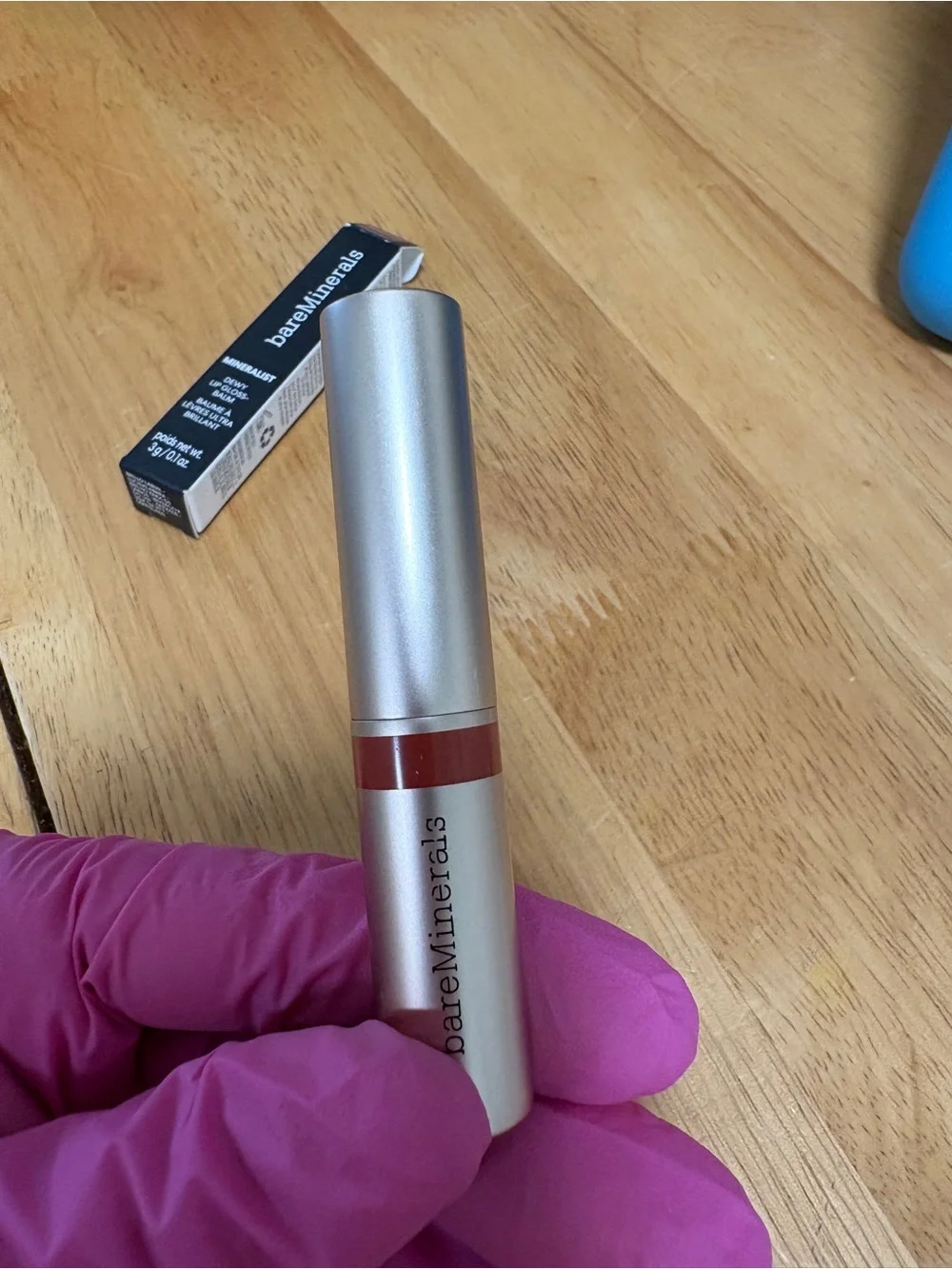 bareMinerals Mineralist Dewy Lip Gloss Balm In FRIENDSHIP,Full Sz 0.1oz,BNIB,New